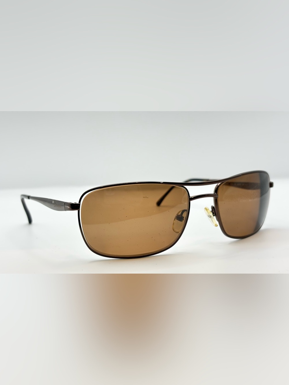 Chesterfield Laid Back 15 Brown Pilot Sunglasses Frames Only